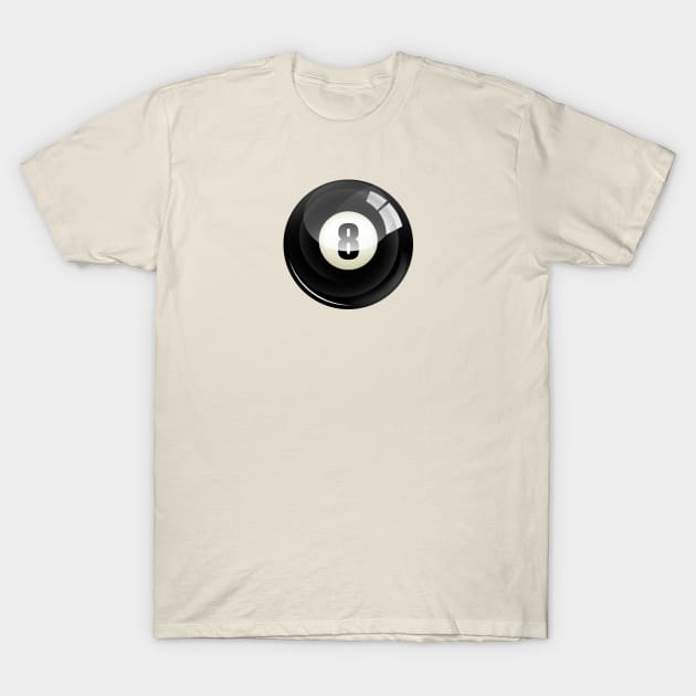 Eight Ball Graphic T-Shirt by NeilGlover